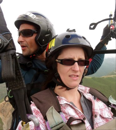 Paragliding in Merida, Venezuela with Guamanchi Tours