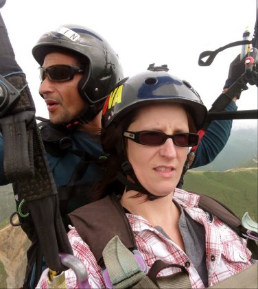 Paragliding in Merida, Venezuela with Guamanchi Tours