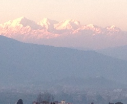 Ahh here's the real pay off. Setting sun on himalayans