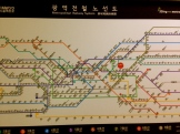 Metro map clearly labeled